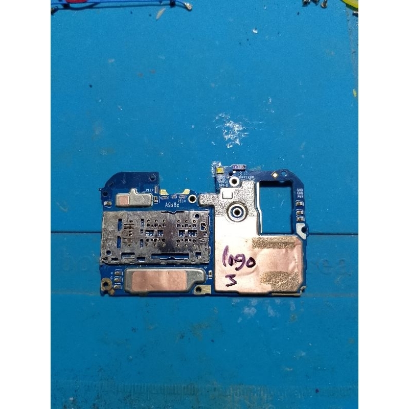 mesin prawan realme 3 posisi mentok logo