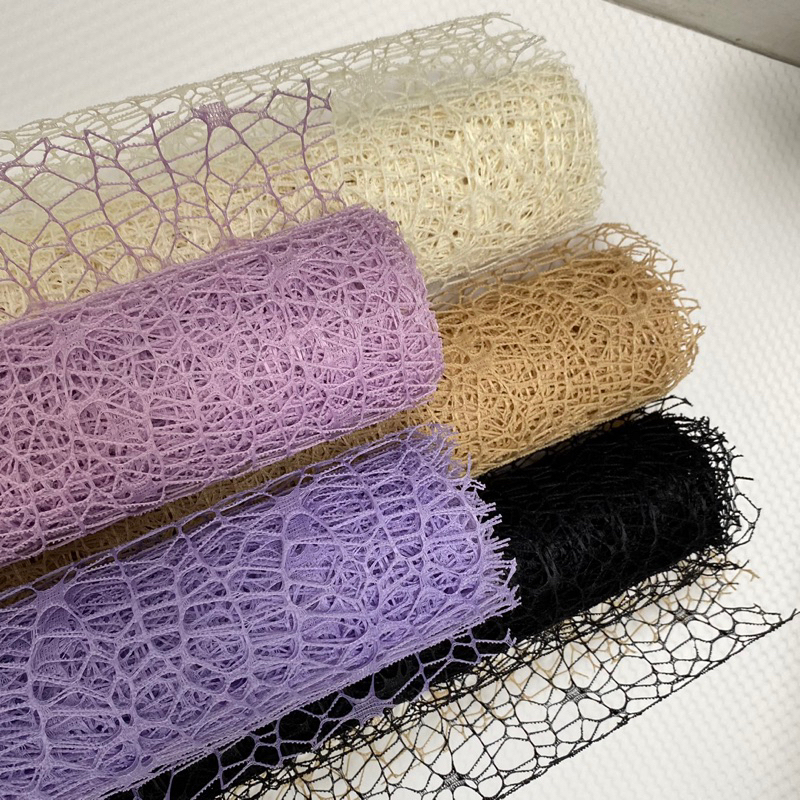 

polynet jala 1 Roll Flowers Wrap Kain Jala pembungkus Buket