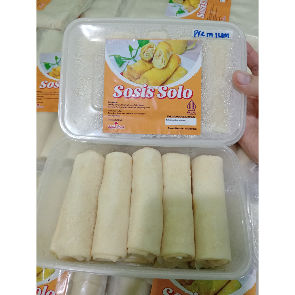 

Sosis solo ayam premium isi 10pcs | home made (frozen)