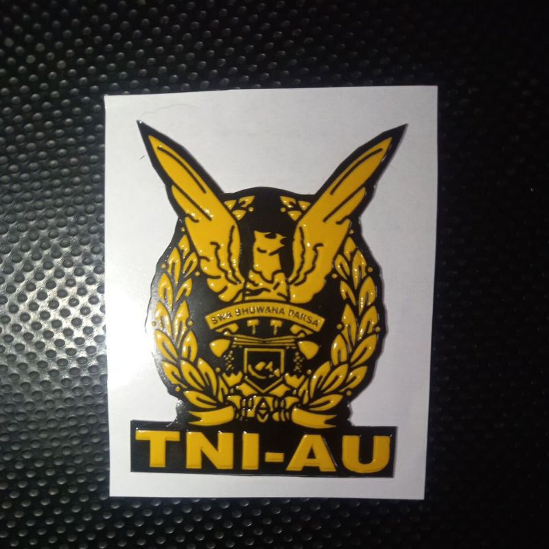 

stiker embos Tni Au Swa Bhuwana