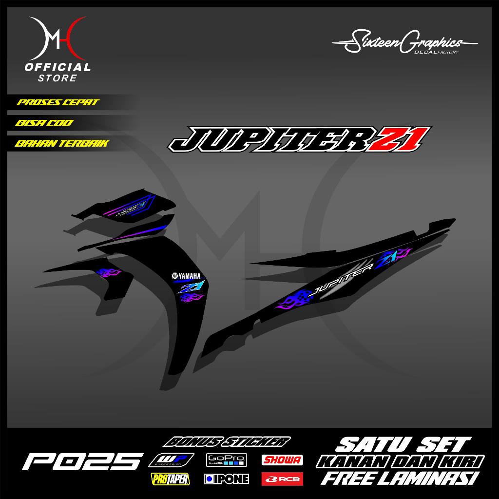 STRIPING JUPITER Z1 STIKER MOTOR YAMAHA JUPITER Z1 LIST VARIASI KEREN