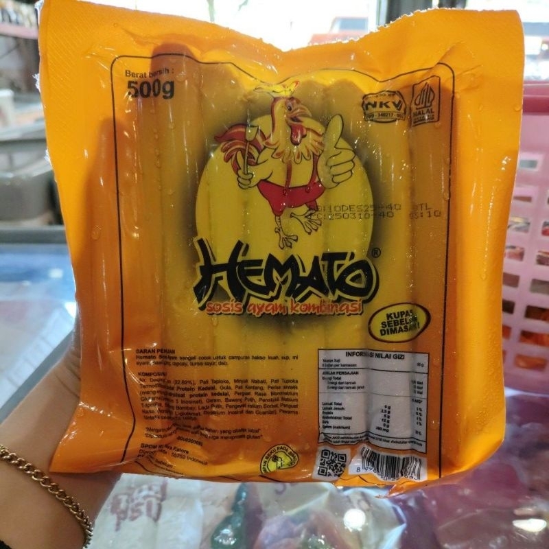 

Hemato sosis ayam ekonomis 15 batang 500g