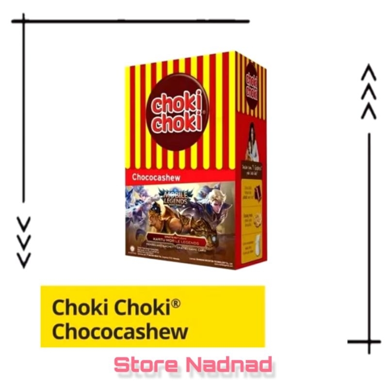 

CHOKI-CHOKI Chococashew | Choki-choki Krim Cokelat Mete | Coki-coki pasta cokelat