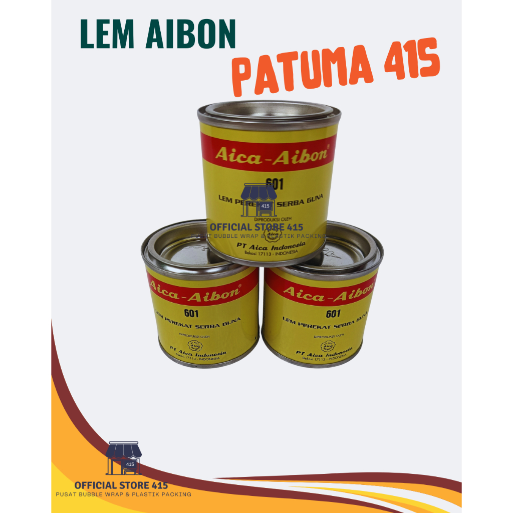 

Lem Aica Aibon Kaleng Lem Kuning Perekat Serbaguna