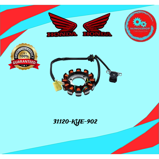 Spul Megapro Monoshock Stator comp Megapro New 31120KYE902 100% Original AHM