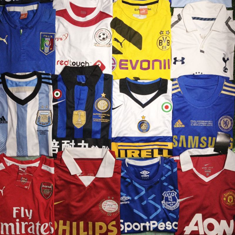[OBRAL JERSEY GO] Jersey Bola Retro Grade Ori Termurah