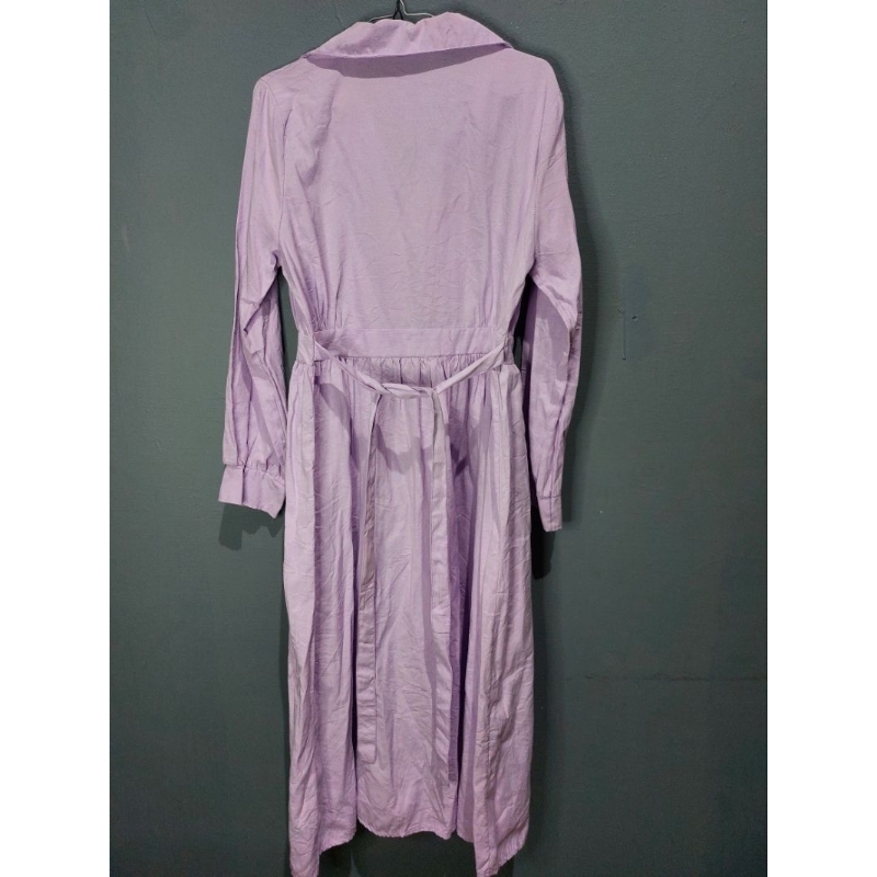 Dress Kemeja Lilac GRL