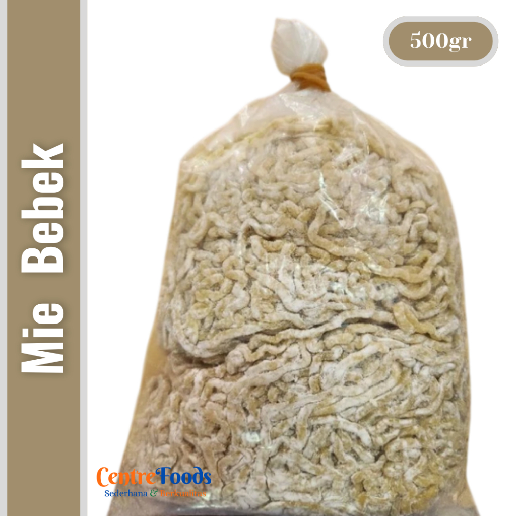 

Mie Bebek - Bakmi Telor Bebek | 500gr [ Harga Per BKS ]