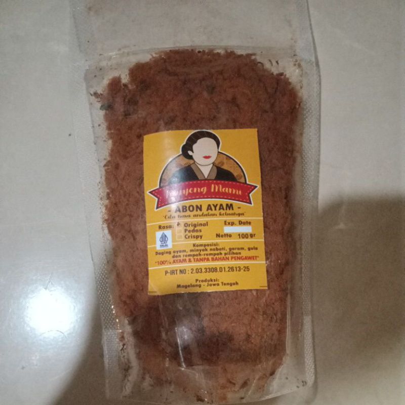 

Abon ayam Kanjengmami original 100 gr