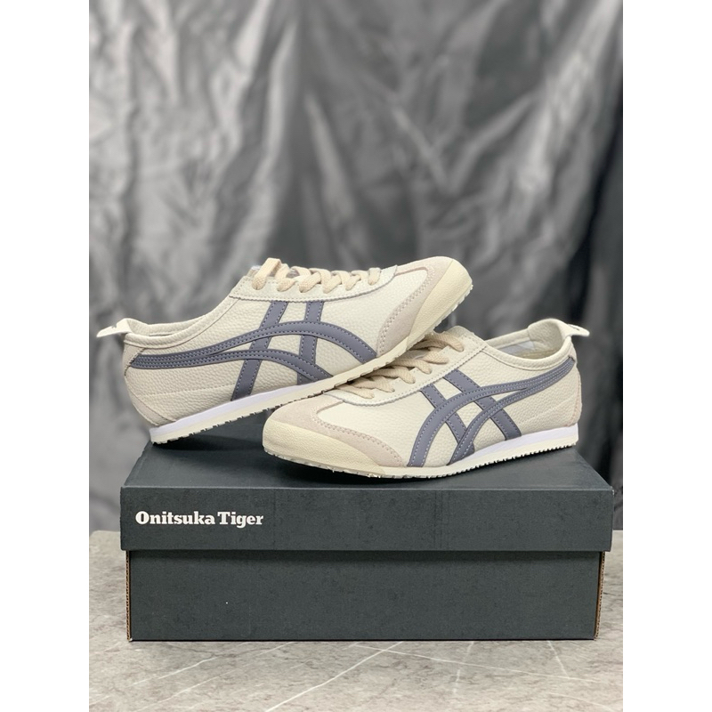 Onitsuka Tiger Mexico 66 Cream Grey Leather