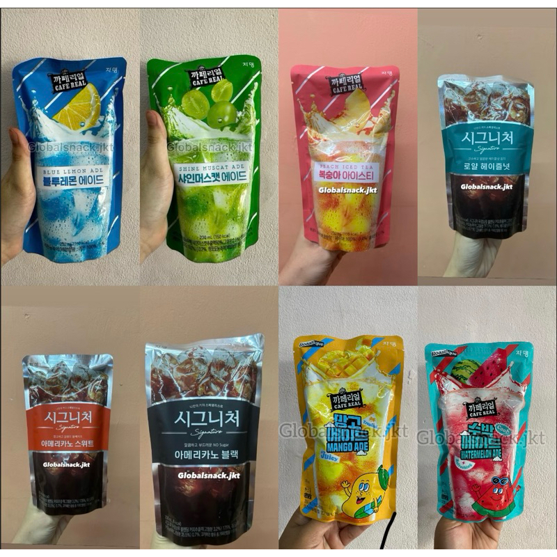 

JARDIN SIGNATURE AMERICANO BLACK / SHINE MUSCAT ADE / BLUE LEMONADE / SIGNATURE ROYAL HAZELNUT / AMERICANO SWEET / JARDIN CAFE REAL PEACH ICED TEA