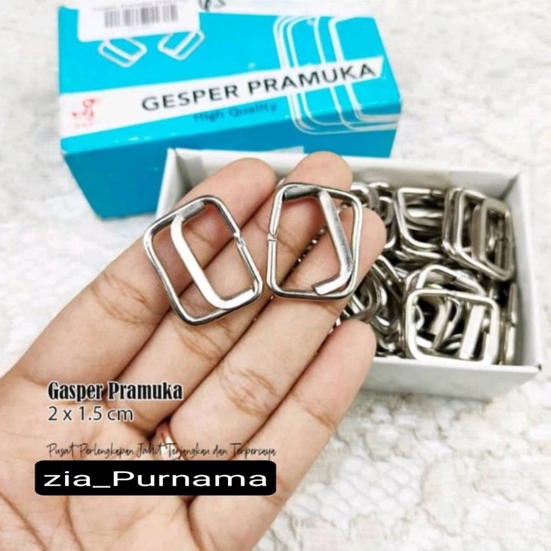 KODE M85Z Gesper Ring Seragam Pramuka  Putih ring gesper grosir