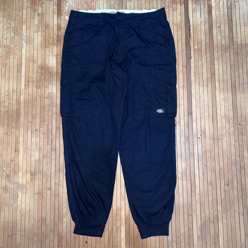 DICKIES BLACK CARGO UTILITY JOGGER PANTS