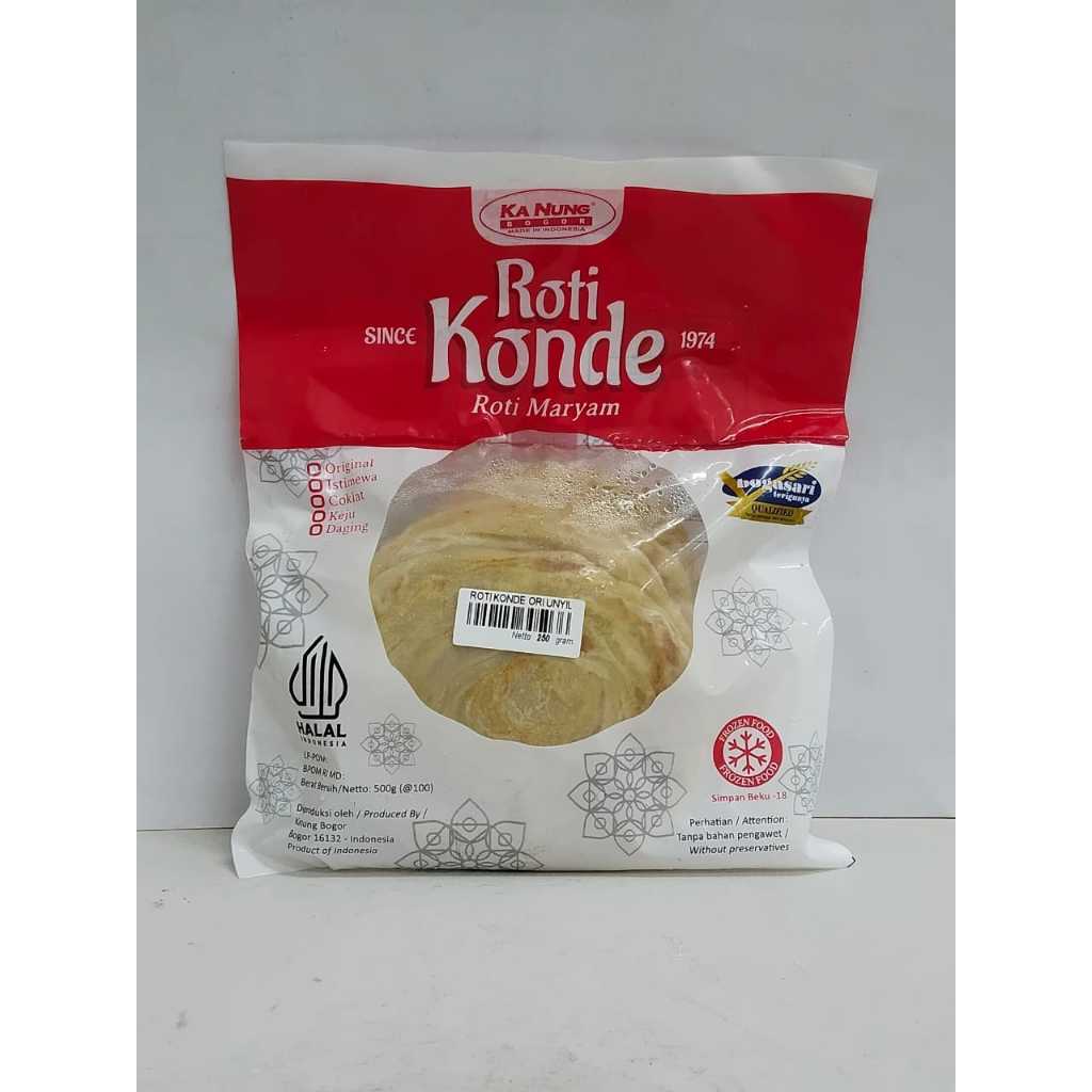 

KA NUNG ROTI UNYIL ORI ISI 5PCS 250GR