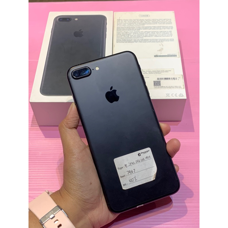 IP 7 PLUS 256GB | SECOND IBOX RESMI | FULLSET BERGARANSI
