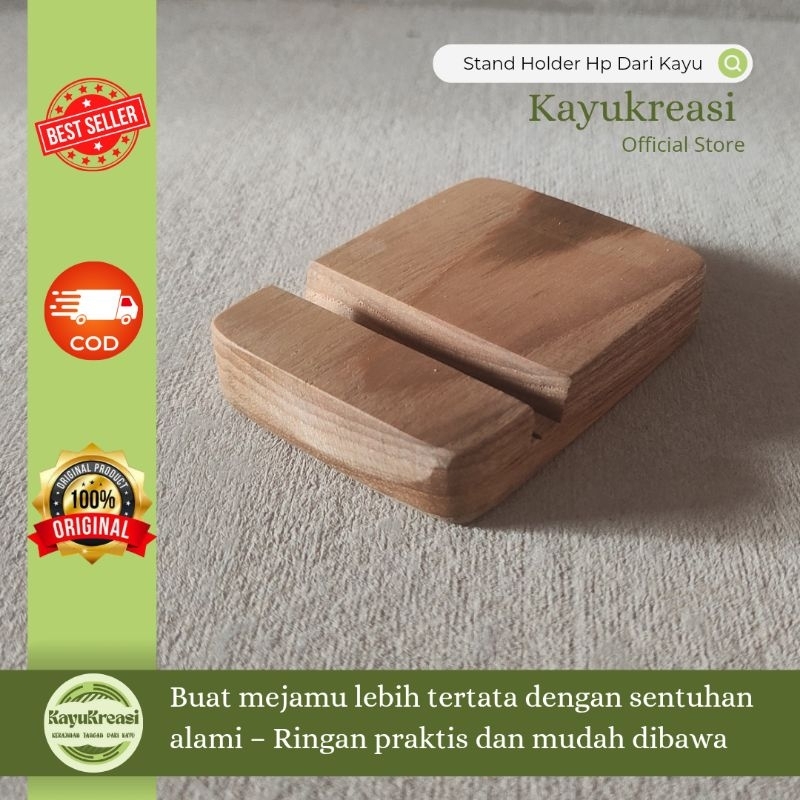 Terbaru Dudukan Hp Dari Kayu/ Dudukan Hp