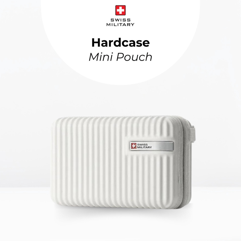 Free Gift  Swiss Military Hardcase Mini Pouch  Tas Traveling KODE T3K7