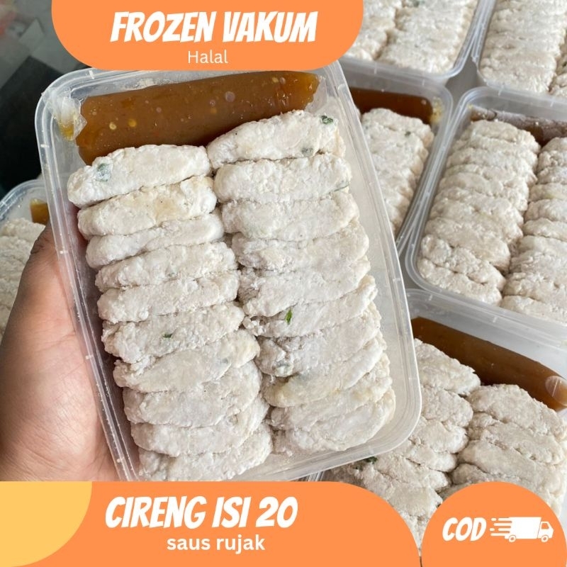 

Cireng Salju Bumbu Rujak Isi 20