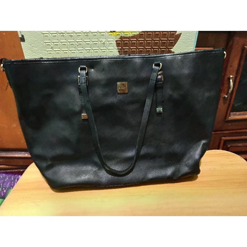 Tas Totebag Sisley Tote Bag Hitam Preloved