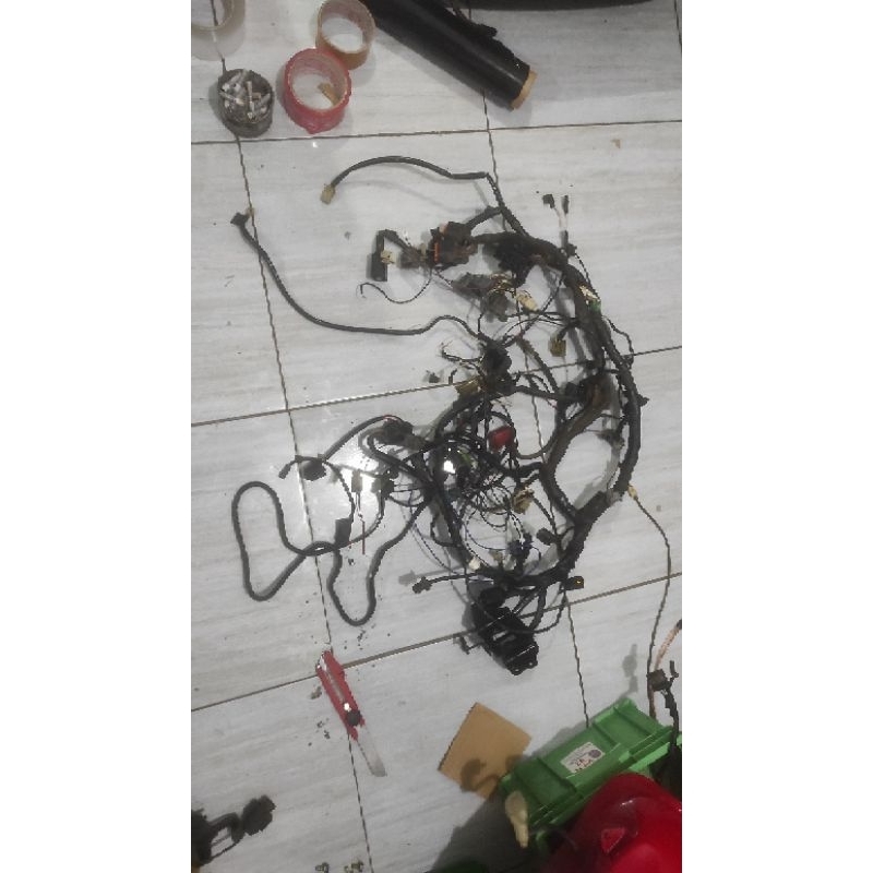 kabel body ninja 250 fi old original