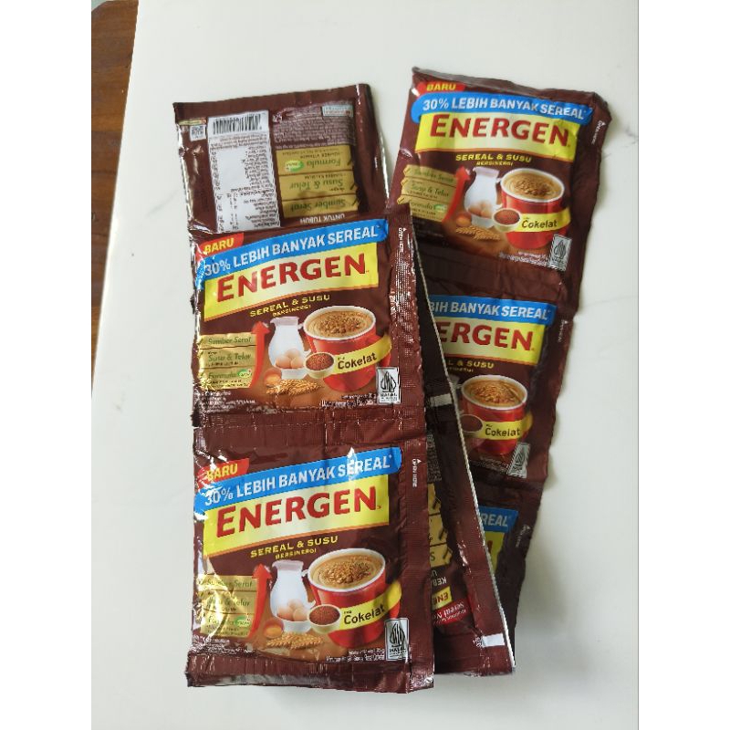 

Energen Coklat Sachet 35gr Ecer