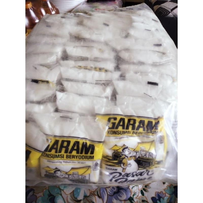 

Garam Pasar rame 250 gram