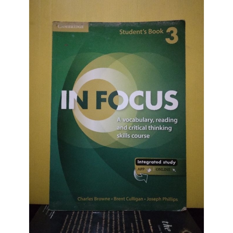 IN FOCUS STUDENT'S BOOK 3