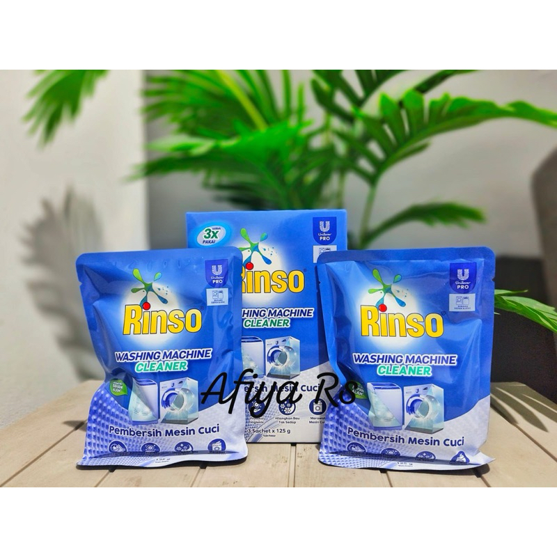 Rinso Washing Machine Cleaner / Pembersih Mesin Cuci 1 Bungkus 125gr