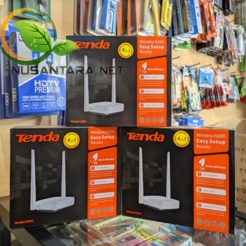 Tenda N301 Wireless N300 Easy Setup Router