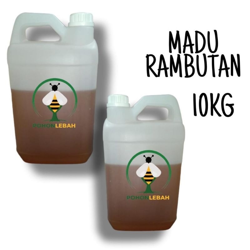 

madu asli nektar bunga rambutan 10 kg