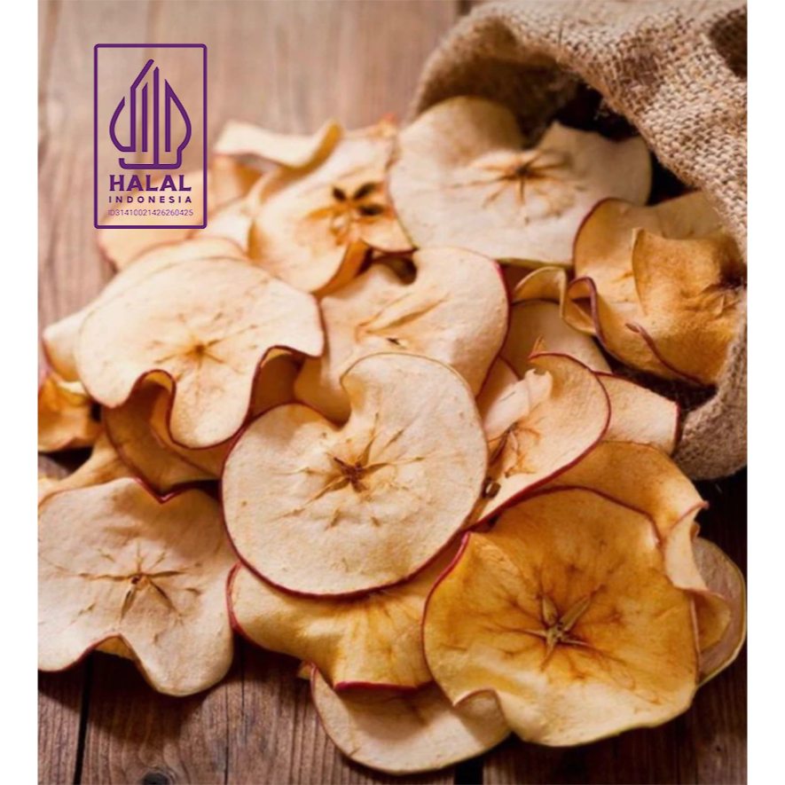 

HARVESTEA HALAL [GROSIR] PREMIUM DRIED FRUIT APPLE | APEL KERING 250 gram