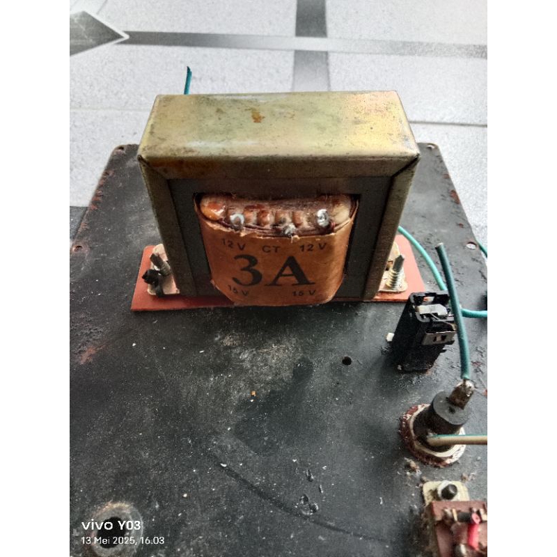 trafo 3A CT bekas copotan normal