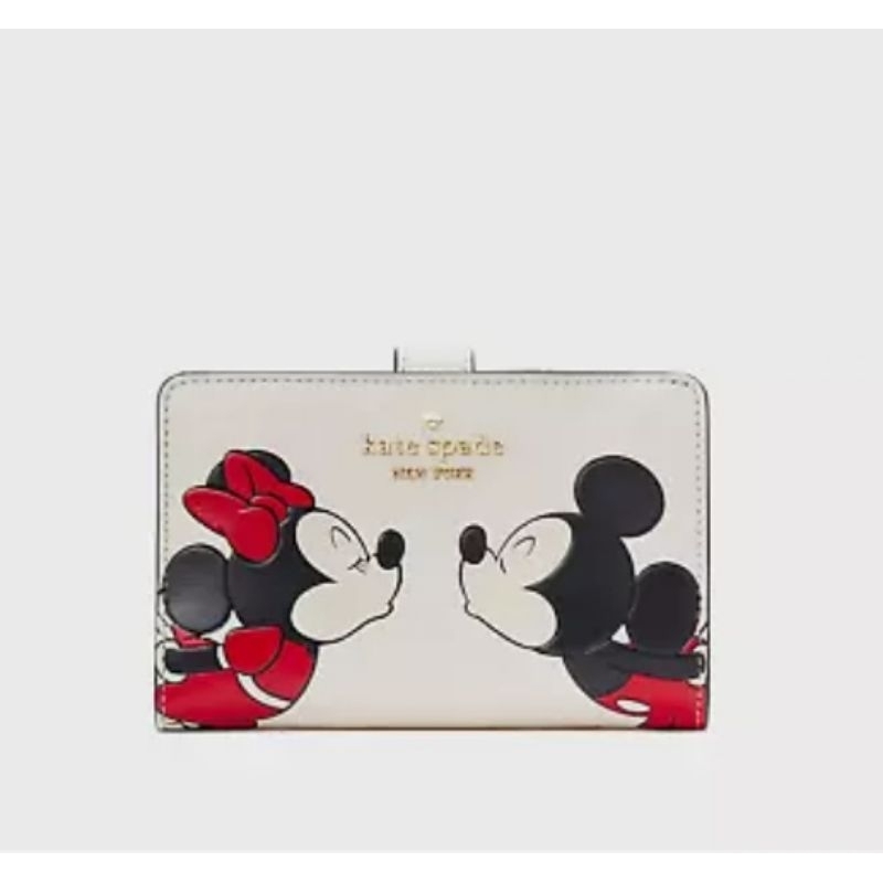 Kate Spade Disney Minnie Mouse Bifold Wallet