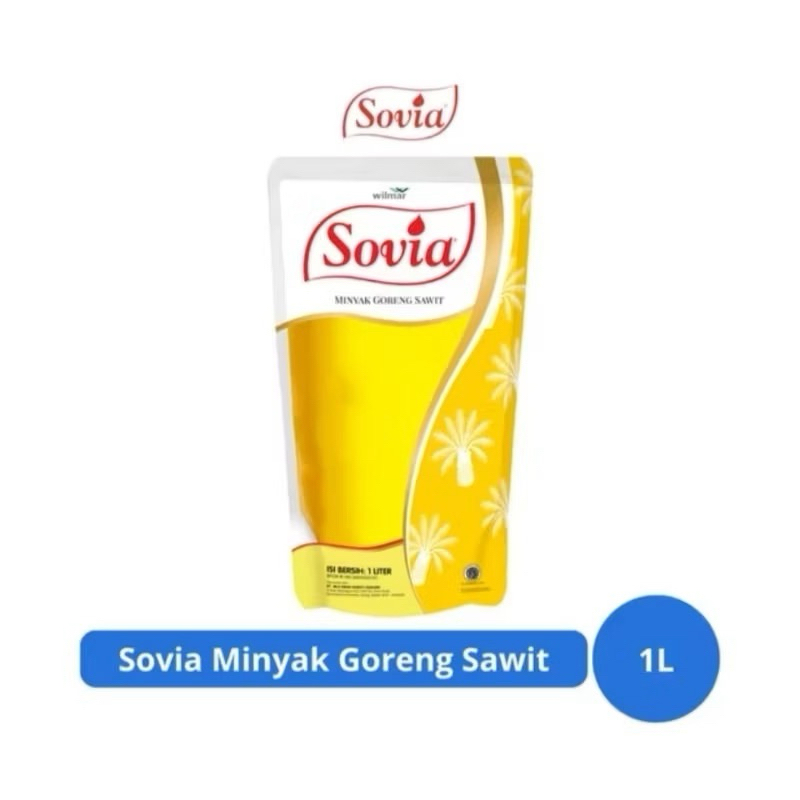 

Sovia minyak goreng 1 liter