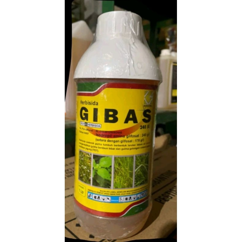 Gibas 1 Liter, Herbisida sistemik, racun rumput
