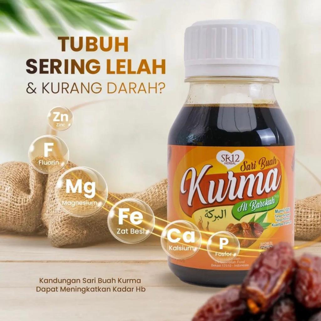 

SARI BUAH KURMA AL BAROKAH 350gr Suplemen Herbal Kesehatan Jaga Imun Tubuh