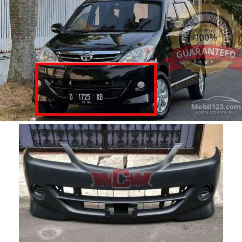 bumper bemper depan toyota Avanza type s 2010  baru