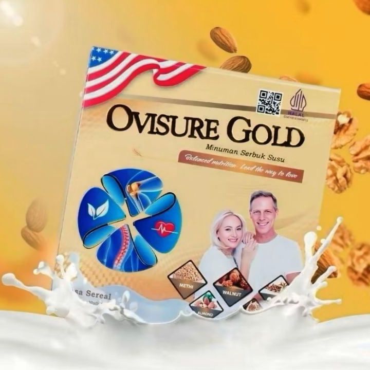 

OVISURE GOLD MILK SUSU VITAMIN TULANGNYERI SENDI NYERI OTOT KERAM KEBAS ORIGINAL ASLI