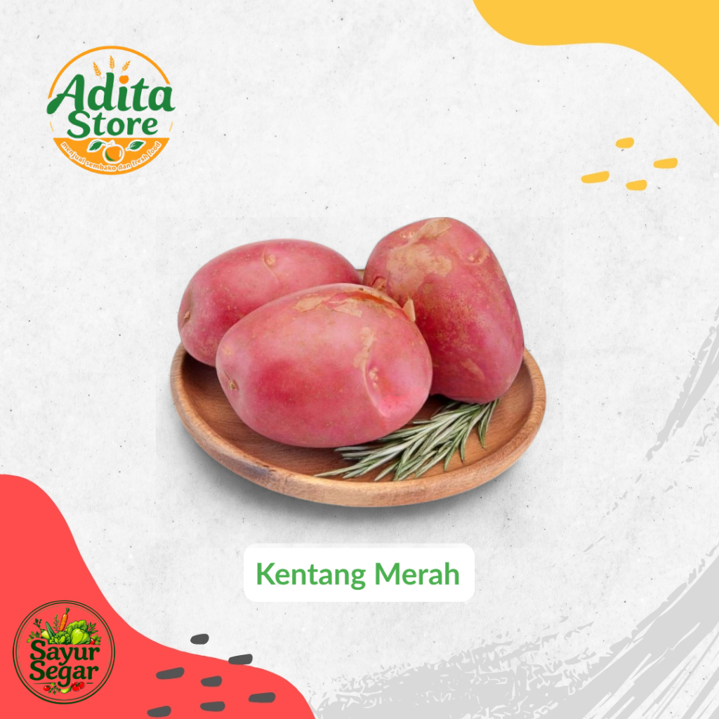 

Kentang Merah Segar 250gr/500gr