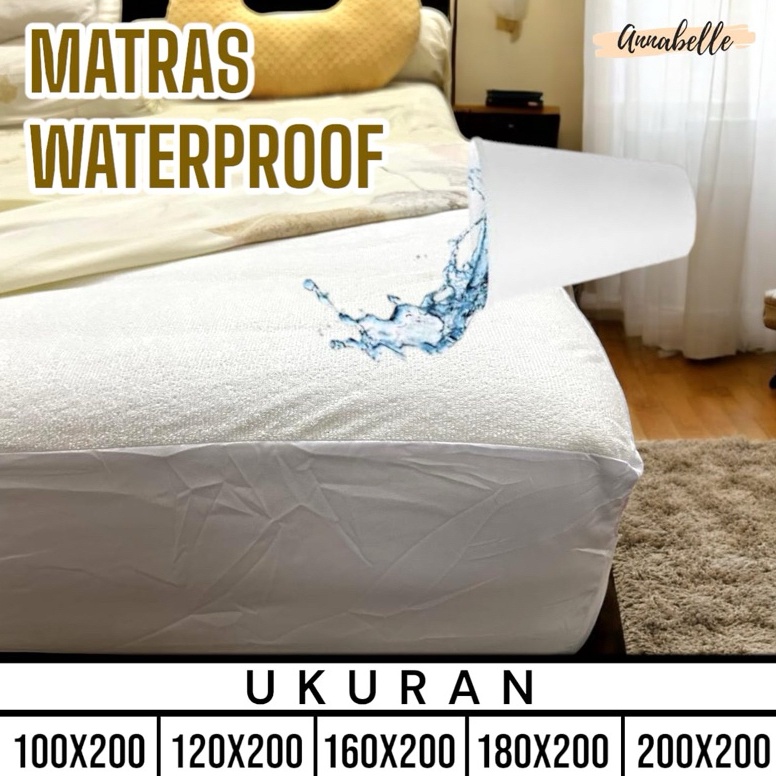 Matras Protector Waterproof  Pelindung Kasur  Waterproof Bed Protector KODE H9P3