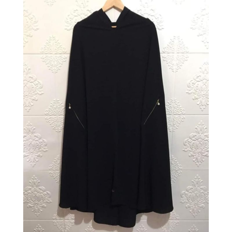 Jilbab instan resleting tangan