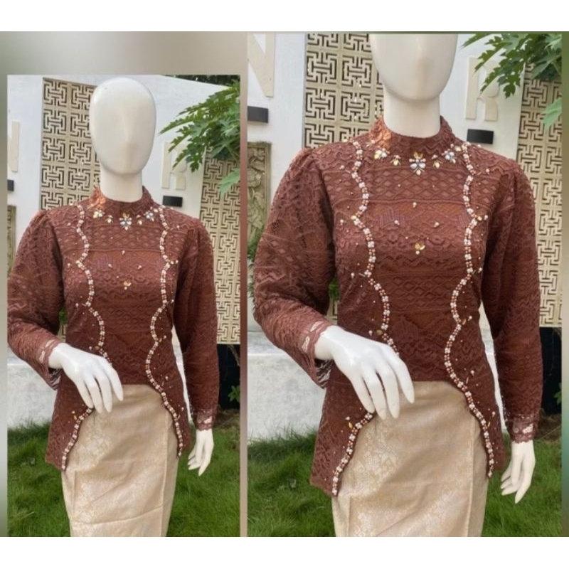 atasan kebaya/kebaya Lidya Payet/kebaya Kutubaru/kebaya