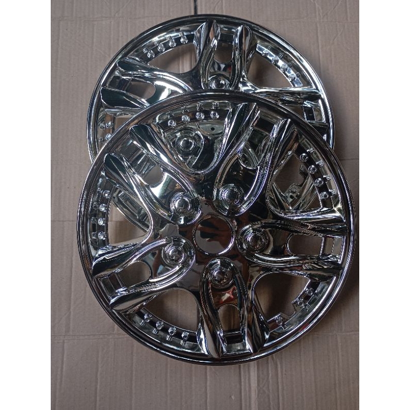 Cover Velg Dop Ring 12 Chrom 1 set