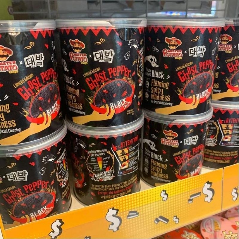 

mister potato crisps ghost pepper buldak