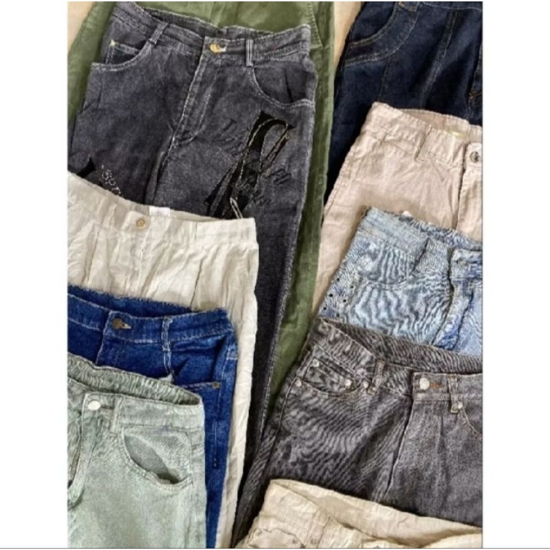 Celana jeans wanita| Kekinian| Trandy| cocok buat OOTD