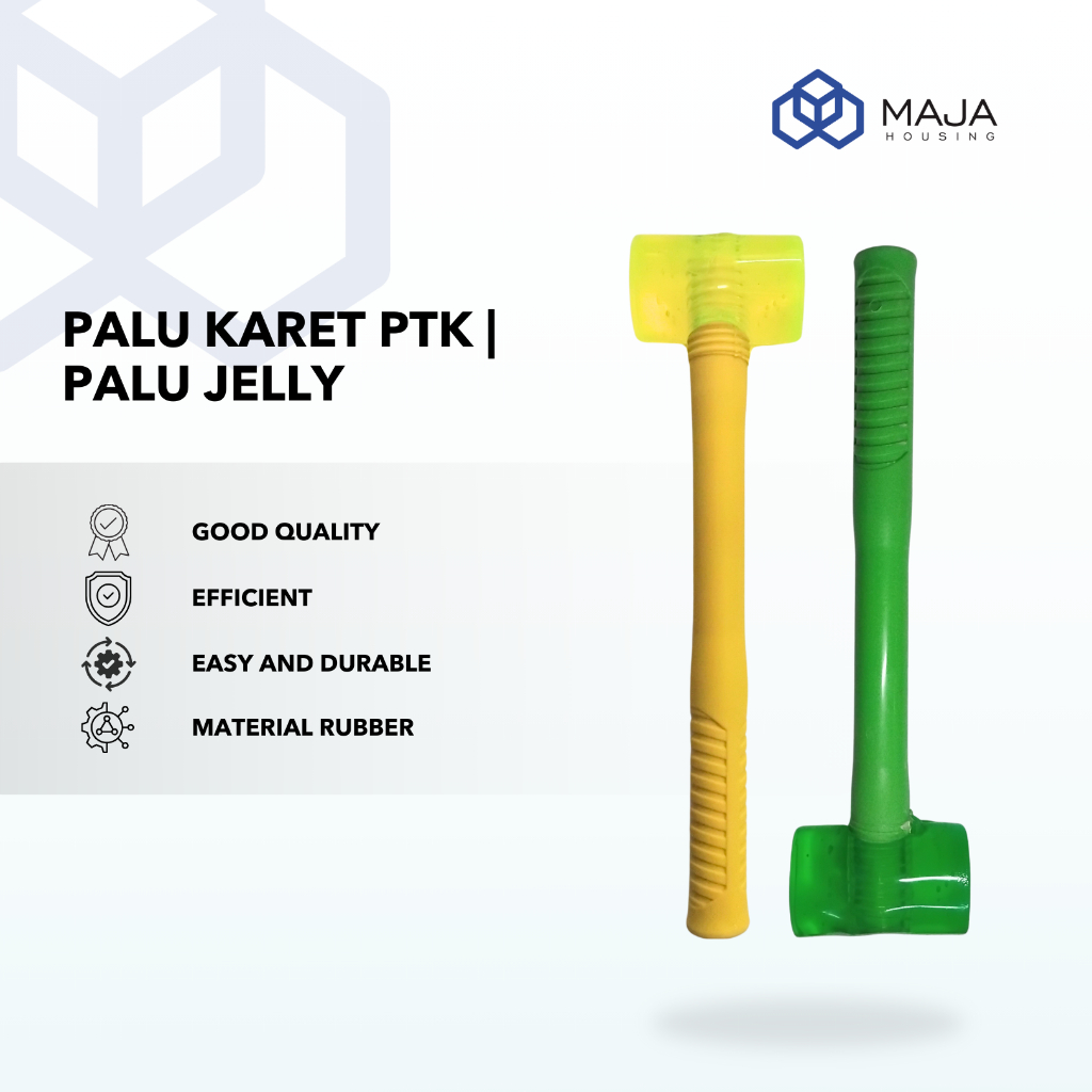 PTK Palu Karet / Palu Keramik /  Palu Granit Warna / Jelly Karet Palu Karet Besar