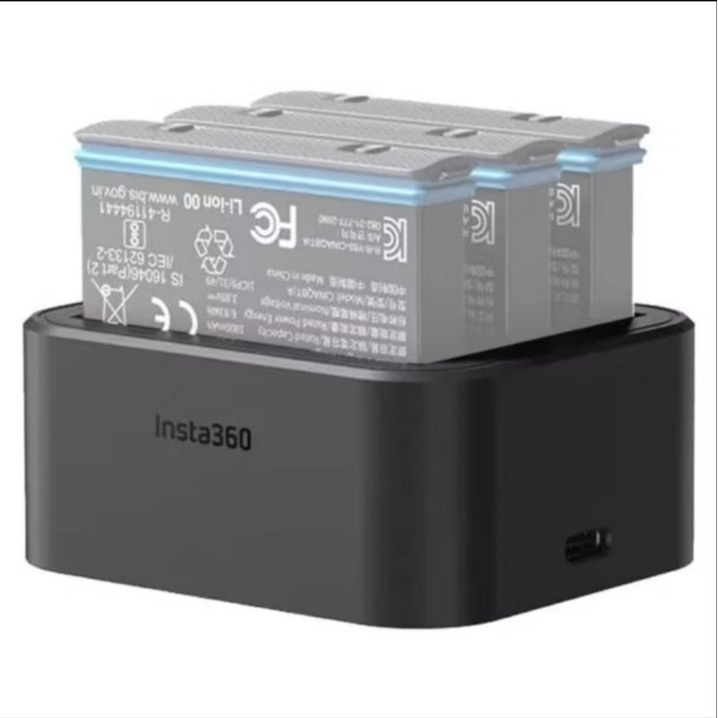Charger Insta360 X3 Battery bekas masih segel