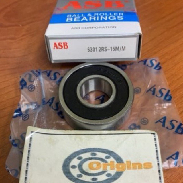 BEARING 6301 2RS-15mm ASB 6301 - 15 mm