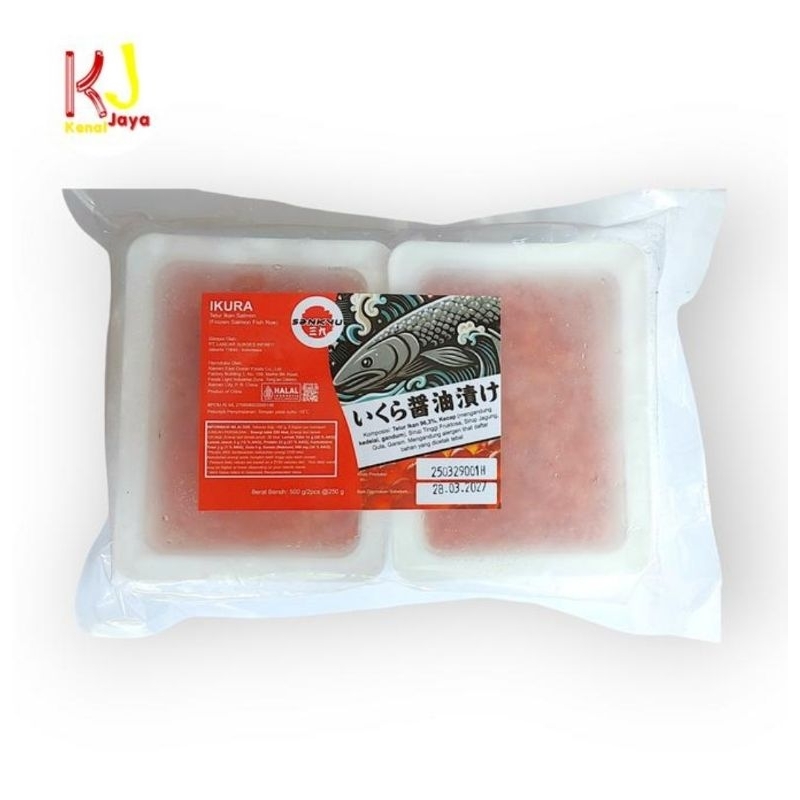 

IKURA / Salmon Roe ( Telur Ikan Salmon) 500g