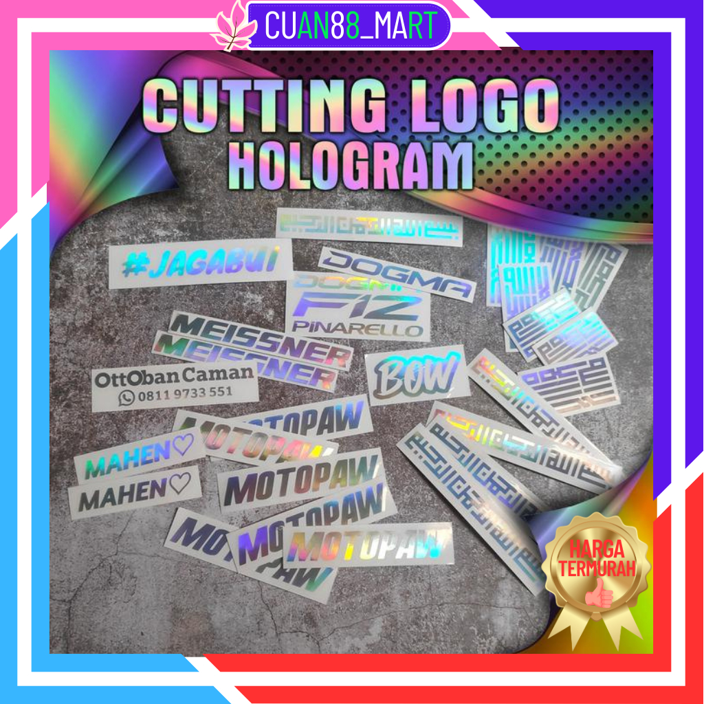 

CUSTOM STIKER / sticker 15CM NAMA STIKER CUSTOM MOTOR BISA REQUEST NAMA LOGO WARNA STIKER CUTTING MOTOR